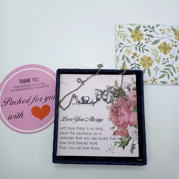 not sure Jewelry - Necklace with earrings just in time for valentine'